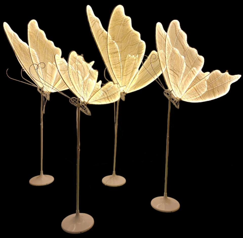 LED Butterfly 100cm With Stand
